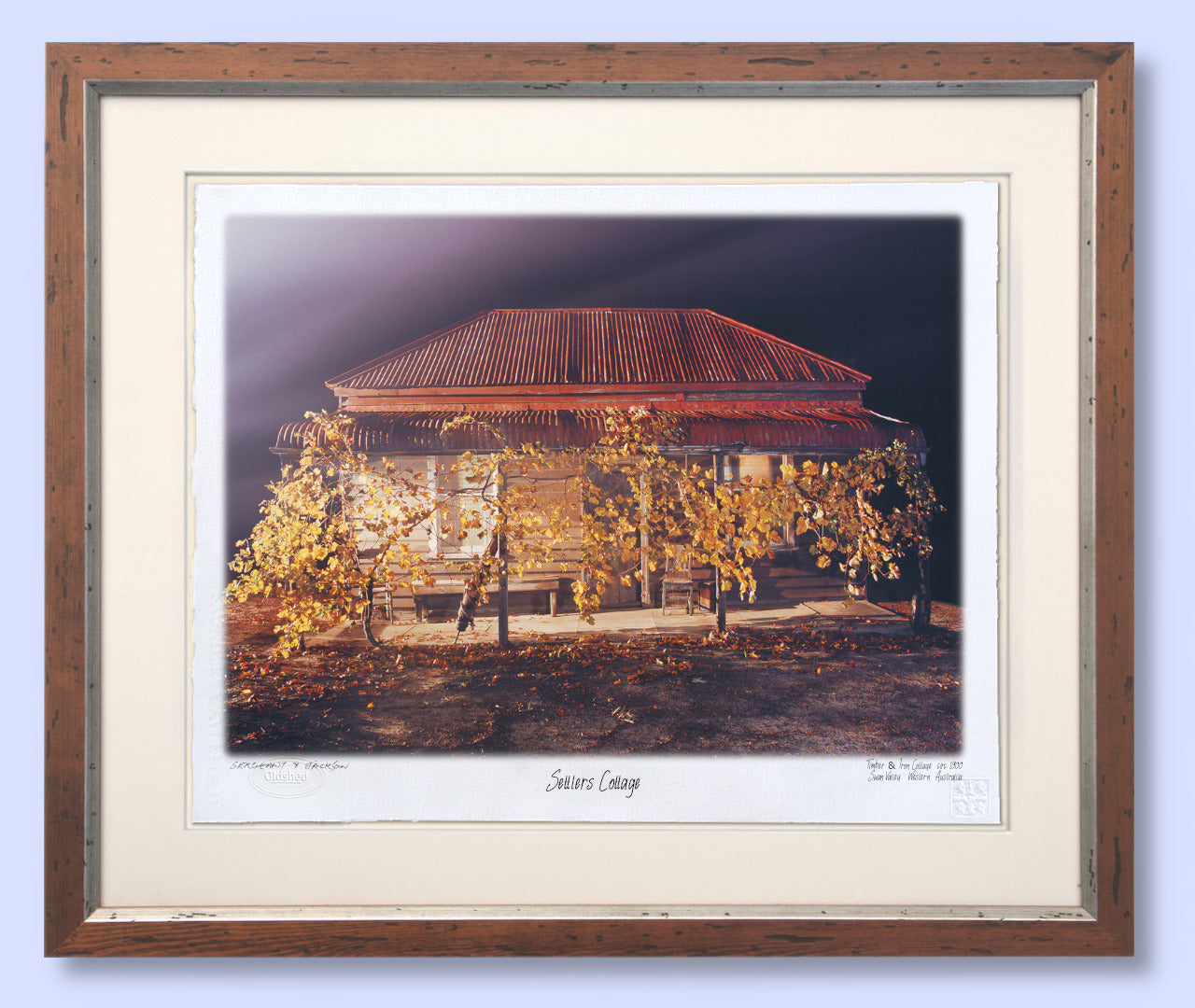 #109 - "Settlers Cottage" - Timber & Iron Cottage circa 1900