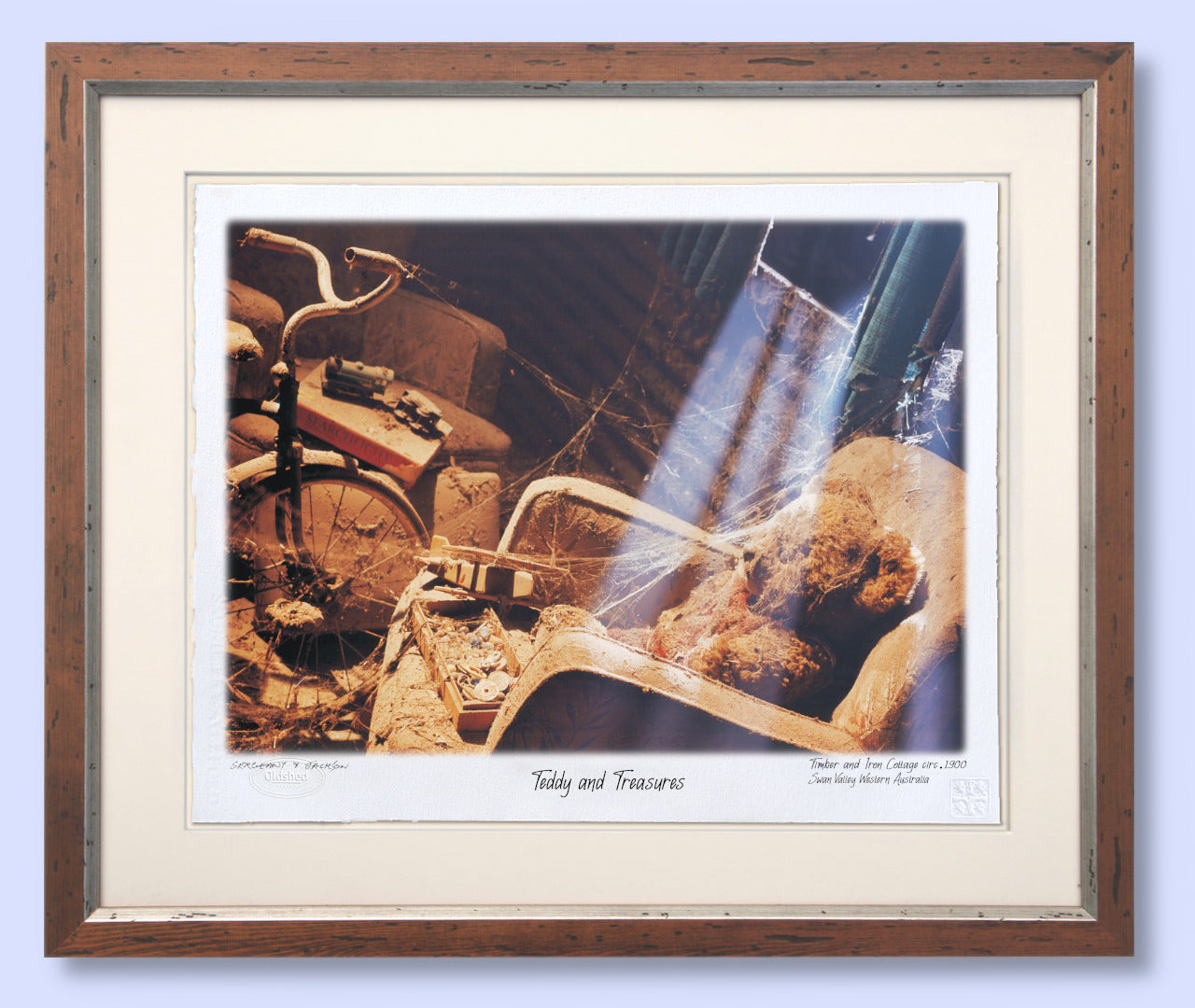 #114 - "Teddy & Treasures" - Timber & Iron Cottage