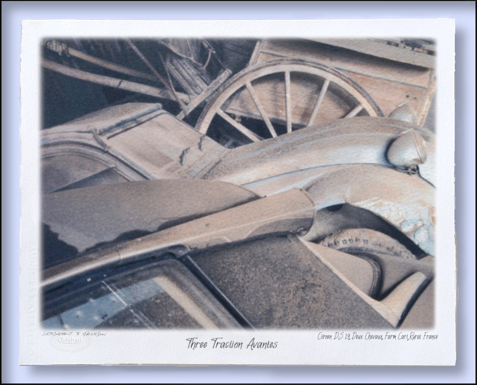 #125 - "Three Traction Avantes" - Rural France