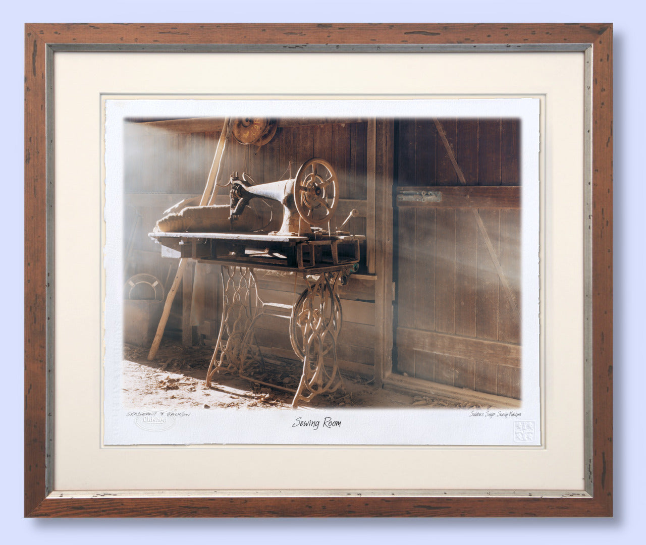 #133 - "Sewing Room" - (Landscape) Saddler's Singer Sewing Machine