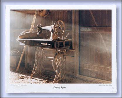 #133 - "Sewing Room" - (Landscape) Saddler's Singer Sewing Machine