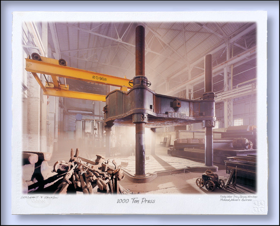 #139 - "1000 Ton Press" - Fielding Water Press