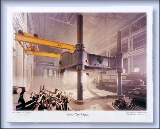 #139 - "1000 Ton Press" - Fielding Water Press