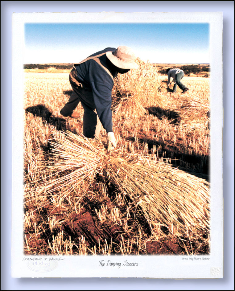 #166 - "The Dancing Stookers" - Grass Valley, Western Australia