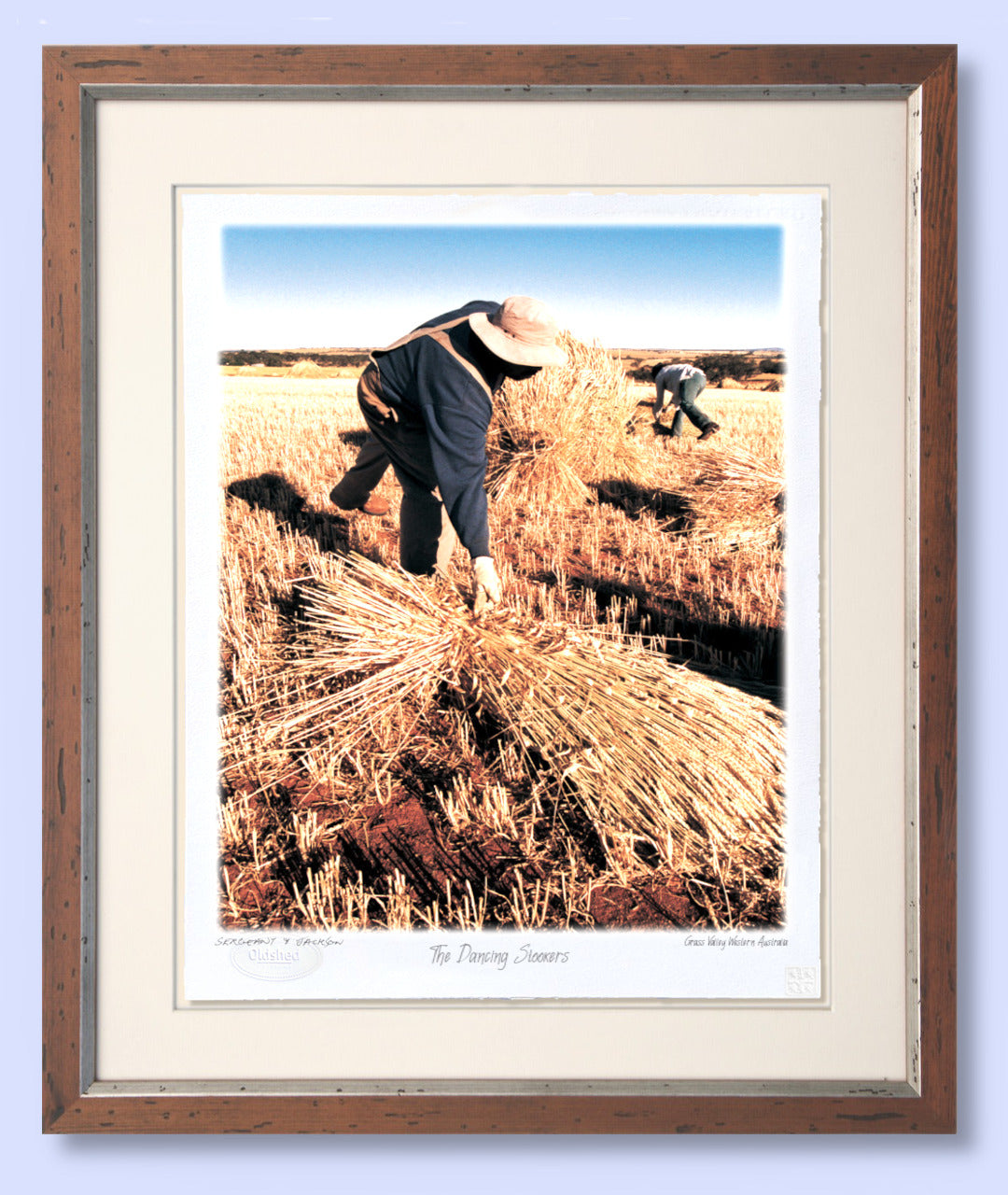 #166 - "The Dancing Stookers" - Grass Valley, Western Australia