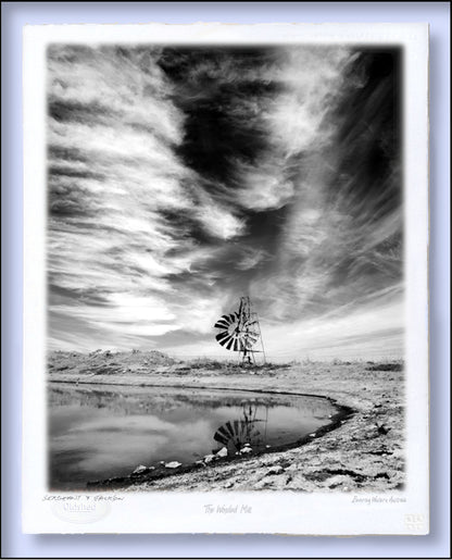 #180 - The Winded Mill (Portrait Version 1) - Beverley, Western Australia.