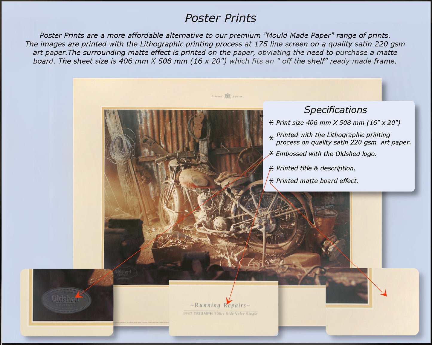 Poster Print Specifications